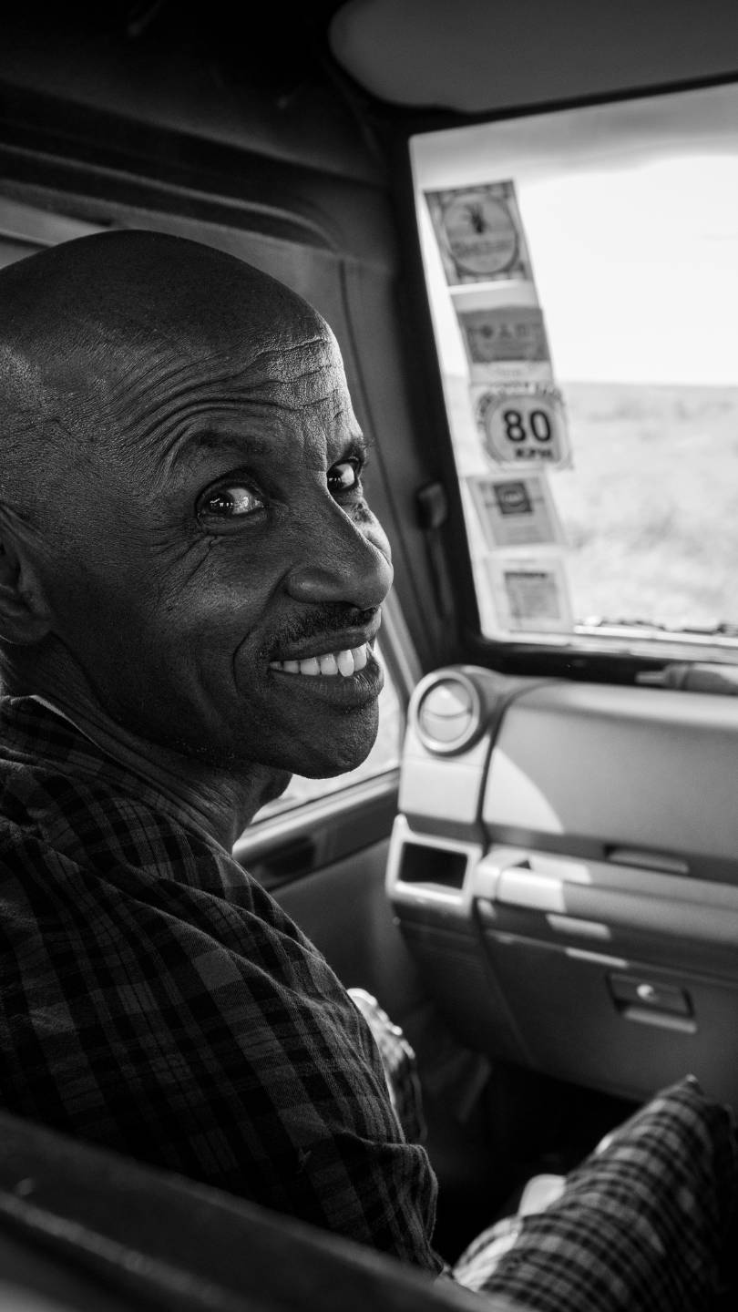 Enkishui staff member Dickson